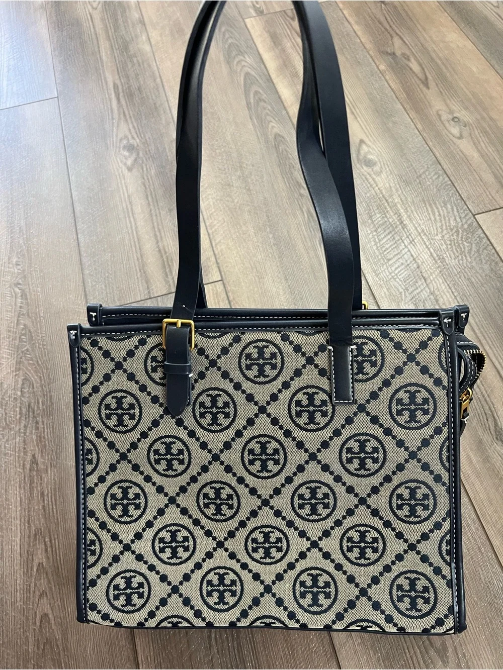 Tory Burch T Monogram Jacquard Tote